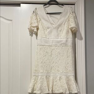 White Lace Dress
